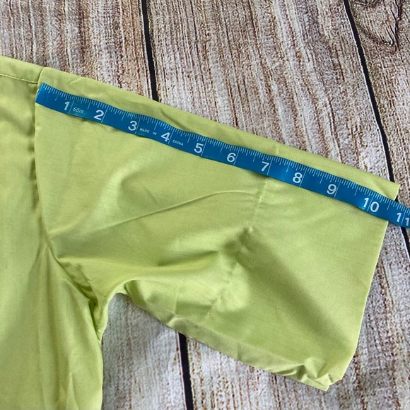 1960s Button up Blouse Short Sleeve Top - Picture 8 of 9